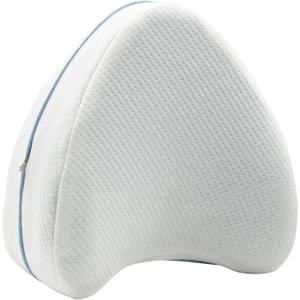 Replacement Pillow Cover for Contour Legacy Leg & Knee Foam Support Pillow-Cover ONLY (White) (White)
