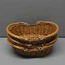 Wicker Picnic Baskets, 3PCS