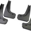 Black Car Mud Flaps Mudguard Fender Accessories for Hyundai Santa Cruz 2022-2026