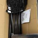 ZELUS 7 x 7ft Football Trainer Throwing Net | Training Target Practice with 5 Targets | Great for Quarterback | Includes Carry Bag (Black)