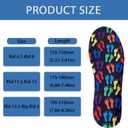 2 x Insoles for Airtag Hidden Holder Protective Insoles for Kids Track Your Steps and Shoes Design Comfort & Discreet Footwear (135-150mm Kid 6.5-Kid 8) (Gray)