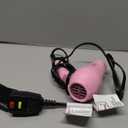 Portable Travel Hair Dryer,Mini Lightweight Dual Voltage Blow Dryer 1200W with Folding Handle,Blowdryer with One Concentrator