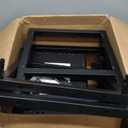 Torin ATR6300B-1 Rolling Creeper Garage/Shop Seat: Padded Mechanic Stool with Tool Tray Storage, Black