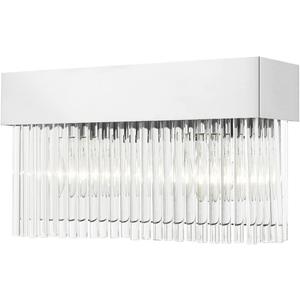 Livex Lighting 15712-05 2 Light Polished Chrome Bath Vanity