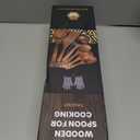 KitchenClick 7-Piece Wooden Spoons for Cooking  Premium Teak Wooden Utensil Set, Nonstick & Heat-Resistant Wooden Cooking Utensils, Durable & Lightweight Spoon Set for Kitchen, Baking & Serving