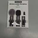 USB C Lavalier Microphone Wireless Mini Mic for Type-C Android Phone/Tablet/PC Video Recording Clip-on Mics with Rotatable Clip&Denoise Recording, Ideal for Vlog Tiktok Youtube Podcast Content Creator