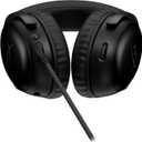 HyperX Cloud III Wired Gaming Headset, PC, PS5, Xbox Series X|S, Angled 53mm Drivers, DTS Spatial Audio, Memory Foam, Durable Frame, Ultra-Clear 10mm Mic, USB-C, USB-A, 3.5mm Black