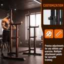 BARWING Adjustable Squat Rack, 1250 LB Barbell Stand for Home Gym