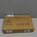 Lwenki Key Holder for Wall, Decorative Key and Mail Holder with Shelf Has Large Hooks for Bags, Coats, Umbrella – Paulownia Wood Key Hanger with Mounting Hardware (9.8”W x 6.7”H x 4.2”D)