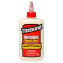 Titebond Original Wood Glue 5063, Industry Standard for Woodworking, Furniture Repair/Assembly, Construction, Home Repair or Modeling, 8 oz