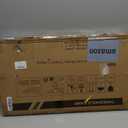 Ruedamann 1.5 Rise Bridge Threshold Ramp, Wheelchair Ramp with Detachable Supporting Frame and Non-Slip Surface, Aluminum Door Ramps for Wheelchairs, Stairs, Vans, Scooters, Steps