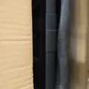 Cumbor Extra Wide Baby Gate, 36.6-69" Walk-Through Dog Gate Black