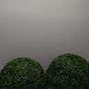 Sunnyglade 2 PCS 19.7 inch 4 Layers Artificial Plant Topiary Ball Faux Boxwood Decorative Balls for Backyard, Balcony,Garden, Wedding and Home Dcor (19.7 inch)