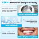 Ultrasonic Retainer Cleaner Machine, Denture Dome for Cleaning Dentures, Mouth Guard, Night Guard, Aligner, Jewelry, 45kHz 250ML UV Ultrasonic Denture cleaner Ultra Sonic Cleaner for Retainers