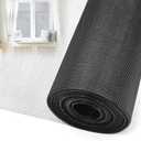 48 in × 100 ft Window Screen Mesh, Fiberglass Window Screen Replacement, Screen Mesh Roll for Window, Door, Patio, Porch (Black)