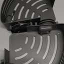 Conworld Corner Shower Caddy Suction Cups, Corner Shower Shelf for Inside Shower, Organizer Suction for Bathrooms Storage, No-Drilling Removable (Aluminum, 2-Pack, Gunmetal Gray)