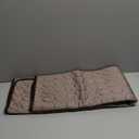 Pet Summer Cooling Mat for Dogs and Cats Soft Breathable Bedding Pad with Smooth Surface Size S Brown Color for Home Crates Kennels and Travel to Prevent Overheating