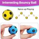 SPOT Sponge Soccer Ball Cat Toys - Interactive and Colorful Plush Toy, Fun for Cats and Kittens to Bat and Chase, Keep Cats Entertained - 1.5" Assorted 4- Pack