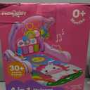 Move2Play, Kick & Play Piano Baby Mat | Grow with Me 4-in-1 | Tummy Time Play Mat, Sit-to-Stand, Musical Activity Gym & Infant Push Walker | Kicking Toy for Babies 0-6 & 6-12 Months