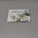 Canopy Street Save The Date Greenery Floral Postcards / 50 Beautiful Mailing Postcards / 6" x 4" Botanical Wedding Fill In Note Cards