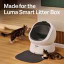 PETLIBRO Cat Litter Mat, Leak-Proof & Anti-Slip, 25.6'' x 26.7'' Large Litter Mat, Durable Litter Trapping Mat, Easy to Clean