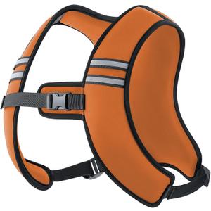 ZELUS Weighted Vest, Washable Z-Fit Soft Iron Weighted Vest for Women and Men, Weight Vest with Reflective Strips & Adjustable Straps, Ultra Thin Weight Vest for Gym Strength Training (15lb) Orange