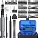 Precision Screwdriver Set 150-in-1 Small Screwdriver Set with Case, Electronics Repair Tool set for PC, Computer, Laptop,iPhone,Macbook,glasses,Doorbell, Watche,PS5, Xbox Controller, RC, (Blue)