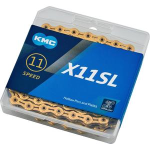 KMC X11SL 11 Speed Chain (Ti-Ni Gold)