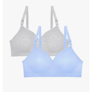 Fruit of the Loom Women's Seamless Wire-Free Push-Up Bra – Soft, Comfortable & Supportive
34B
