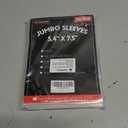 100 Pack Jumbo Card Sleeves Size L (5.4"x7.5") 4 Mil - Oversized Card Sleeves for Thick Trading Cards, Sports & Photos Storage, Exact Fit Plastic Sleeves with Snug Fit & Easy Insertion