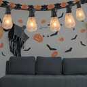 ST38 Replacement Bulbs, 25 Pack 5W Incandescent Edison Bulbs - Warm White, E12 Candelabra Base, Clear Glass Waterproof for Outdoor String Lights, Patio, Holiday & Wedding Decor