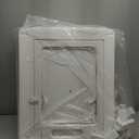 Clear Acrylic Dog Playpen Indoor, Puppy Cat Small Pet Play Pen, Pet Cat Playpen for Rabbits, Dog Fence Crate Kennel Whelping Cage (White, 10 Panel)