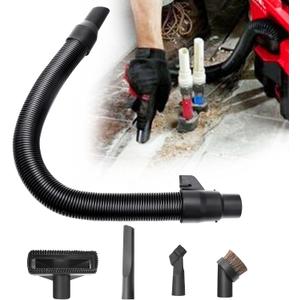 14370105 18V Wet/dry Vac Hose Assembly with Universal Attachments Adapter Kit for MK M18 18v/28v Vacuum 088020 097020 (Internal Storage), Use to Pick Up Dust and Debris