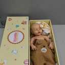 BABESIDE 16 Inch Anatomically Correct Boy Silicone Baby Dolls, Full Platinum Silicone Full Body 3.97 lb Weighted Realistic Newborn Doll with Accessories for Kids Age 3+ & Collectors