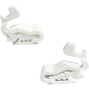 4276ER0001A Left and Right Side Pedestal Drawer Slide Latch Kit Compatible with LG Electronics Dryer,Replacement Assembly for Plastic Latch of Dryer Pedestals,4276ER0002A