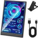 3.5 Inch IPS USB Mini Screen No Installation AIDA64 Pc Case Screen Computer Temp Monitor PC Temperature Display with Stand, USB Cable, Manual
