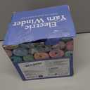 Yarn Winder, Electric Yarn Ball Winder for Crocheting, Efficiently Cake with Strong Tension Adjustable Speed Up to 13 oz, Automatic Spinner Wool for Knitting Enthusiast (Grey) (Gray)