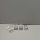 Puroma Lock 3 Pack Padlocks, 1-1/2 Long Shackle Heavy-Duty Locks with 6 Keys, 40mm Hardened Steel Keyed Alike Padlocks for Sheds, Gates, Fences, Toolbox, Outdoor and Indoor UseSilver