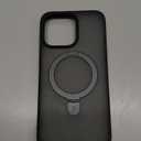 TORRAS Strong Magnetic & Seamless Stand for iPhone 17 Pro Max Case, Fit for MagSafe, Military Grade Drop Protection, Sturdy Adjustable Kickstand Slim for iPhone 17 Pro Max Case Translucent Matte Black