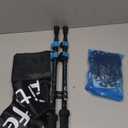 TheFitLife Carbon Fiber Trekking Poles  Collapsible and Telescopic Walking Sticks with Natural Cork Handle and Extended EVA Grips, Ultralight Nordic Hiking Poles for Backpacking Camping (Blue)