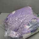 Kipswiza Oversized Wearable Blanket Hoodie Birthday Gifts for Women & Men, Thick Sherpa Fleece Blankets Sweatshirt Lounging Pullover Christmas Gift for Mom Sisters Girls, Purple (Adult)