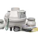 Festa AMG Maverick Radon Fan 3 Installation Kit - Quiet and Energy Efficient Radon Mitigation Inline Fans High Performance 4 Duct Fan