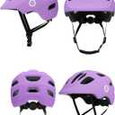 XJD Toddler Helmet Kids Bike Helmet for Infant/Baby Multi-Sport Adjustable Skateboard for Kids Boys Girls Lightweight for Age 1 and Older (Light Purple, X-Small: 18.11"-20.08" / 46-51 cm)