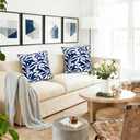 6 x Modern Decorative Boho Farmhouse Throw Pillow Covers 20x20 Inch Set of 2