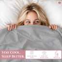 MyGiza Sheets 4 Pcs Full Sheet Set, 100% Certified Giza Egyptian Cotton, Soft & Luxury Sheets fits 15 Inches Deep Mattress, Light Grey