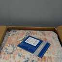 Coral 5x7 Area Rug, Soft, Washable, Non-Slip, Stain Resistant, Distressed, Low Pile, Lightweight, Accent Rug for Bedroom, Dining Room