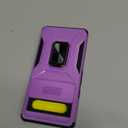 for Pixel 7A Case,with Sliding Camera Lens Cover,HD Screen Protector,360 Rotating Ring Kickstand,AYMECL Military-Grade Shockproof Protective Cover for Google Pixel 7A,Purple