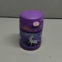 THERMOS FUNTAINER Insulated Food Jar, 10 Ounce, Kid Friendly Food Jar with Foldable Spoon, Space Unicorn