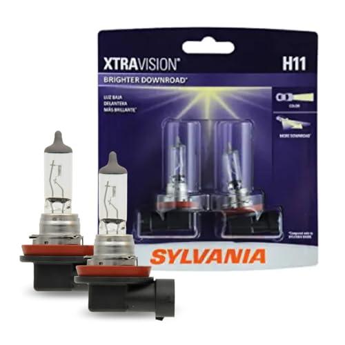 SYLVANIA - H11 XtraVision - High Performance Halogen Headlight Bulb, High Beam, Low Beam and Fog Replacement Bulb (Contains 1 Bulb)