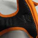 HEELE Dog Harness, No Pull Adjustable Padded Reflective Harness for Dogs with Handle for Walking Training, Flower-Orange,Small